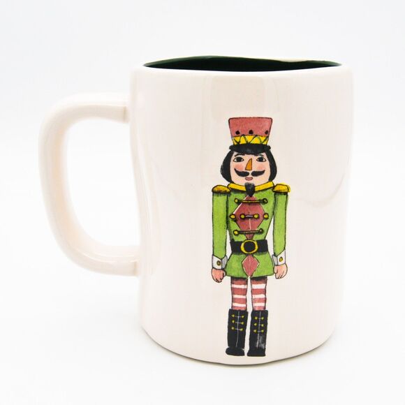Rae Dunn Nutcracker Christmas Mug, You Crack Me Up 16oz Ceramic Coffee Cup, New - Picture 2 of 9